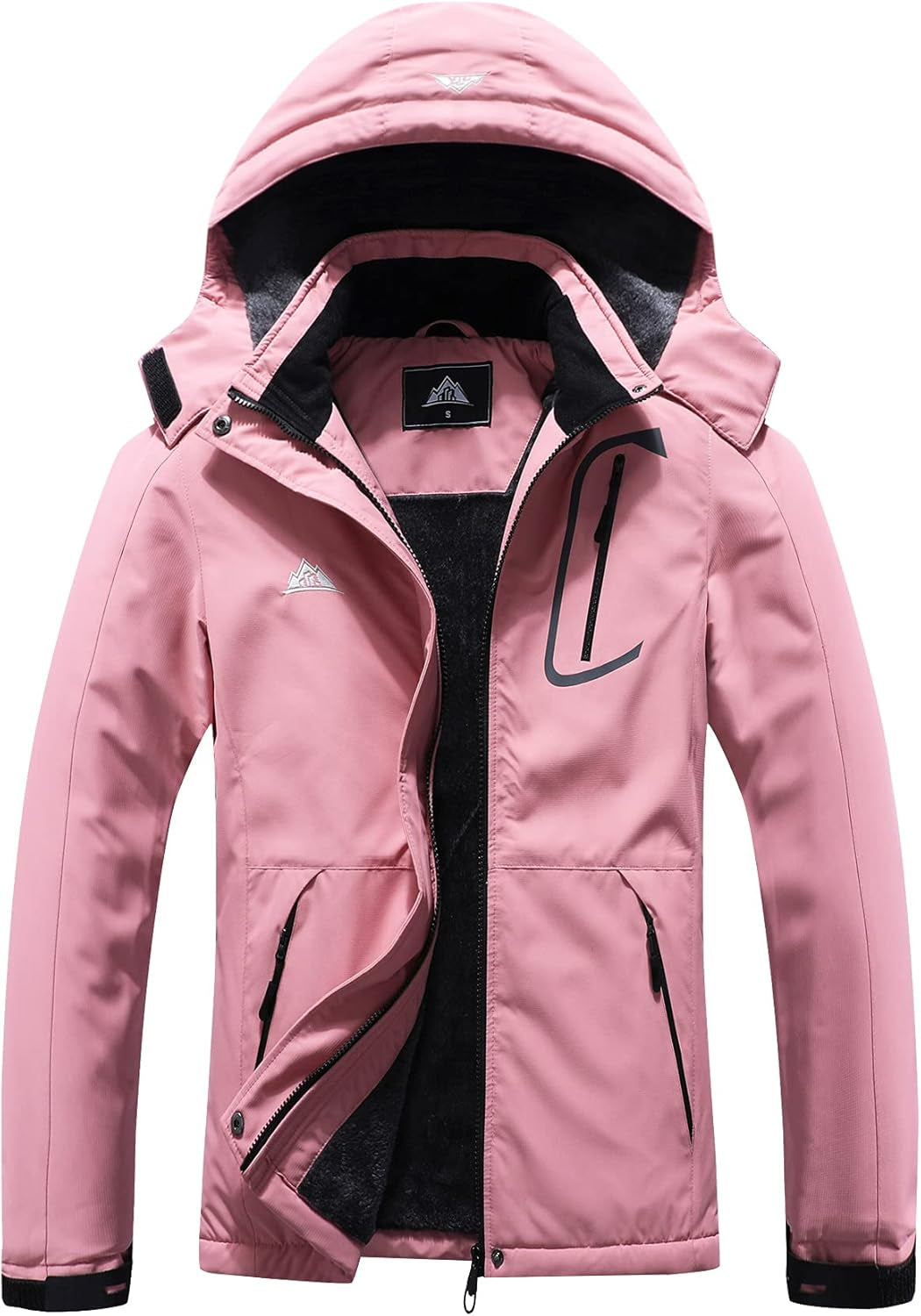 Women's Insulated Waterproof Ski Jacket - Ideal for Outdoor Activities, Hiking, and Snowboarding