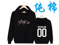 2020 new cross-border popular printed casual pullover long sleeve hoodie, Korean men's group European Code Hoodie for men and women
