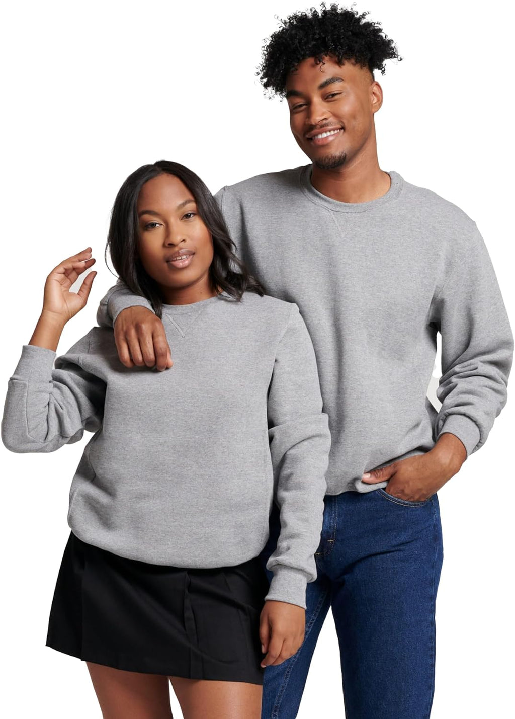 Elevate Your Comfort with Men's Dri-Power Fleece Sweatshirts - Moisture-Wicking, Relaxed Fit in Sizes S-4X