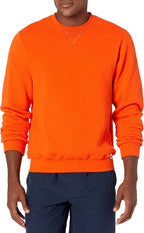 Elevate Your Comfort with Men's Dri-Power Fleece Sweatshirts - Moisture-Wicking, Relaxed Fit in Sizes S-4X