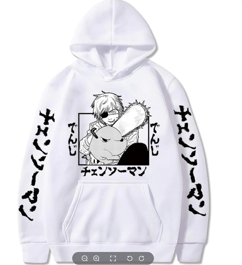 Chainsaw man Chainsaw man cotton hoodie cross border hoodie anime hoodie
