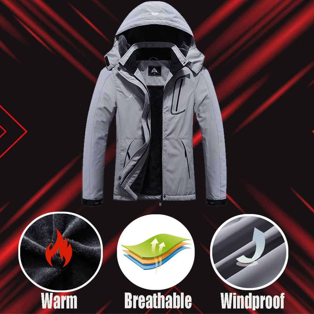 Women's Insulated Waterproof Ski Jacket - Ideal for Outdoor Activities, Hiking, and Snowboarding
