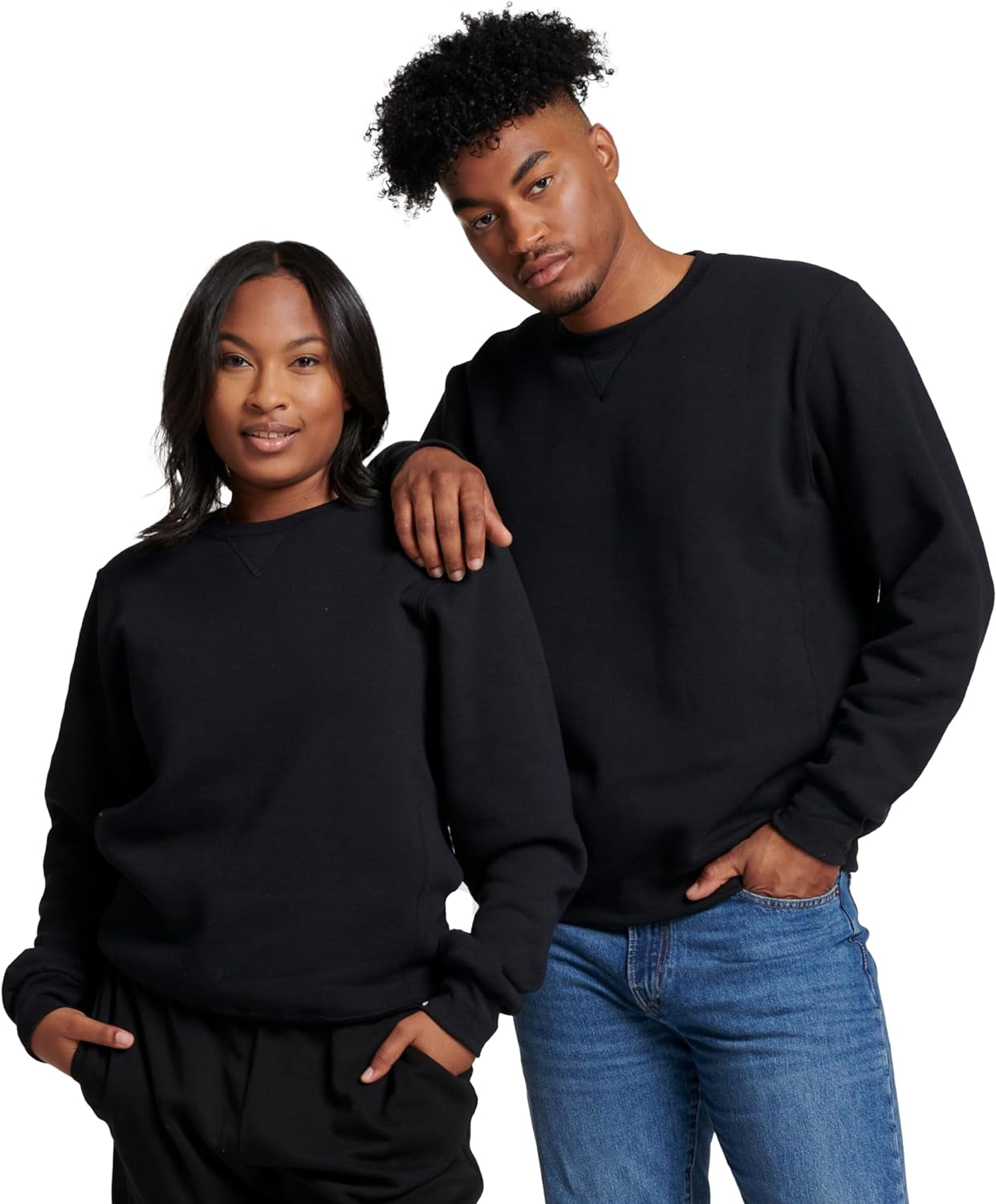 Elevate Your Comfort with Men's Dri-Power Fleece Sweatshirts - Moisture-Wicking, Relaxed Fit in Sizes S-4X