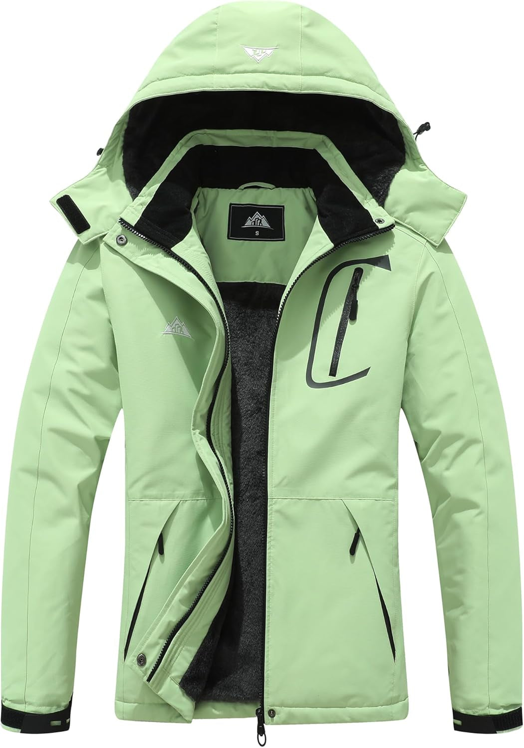 Women's Insulated Waterproof Ski Jacket - Ideal for Outdoor Activities, Hiking, and Snowboarding
