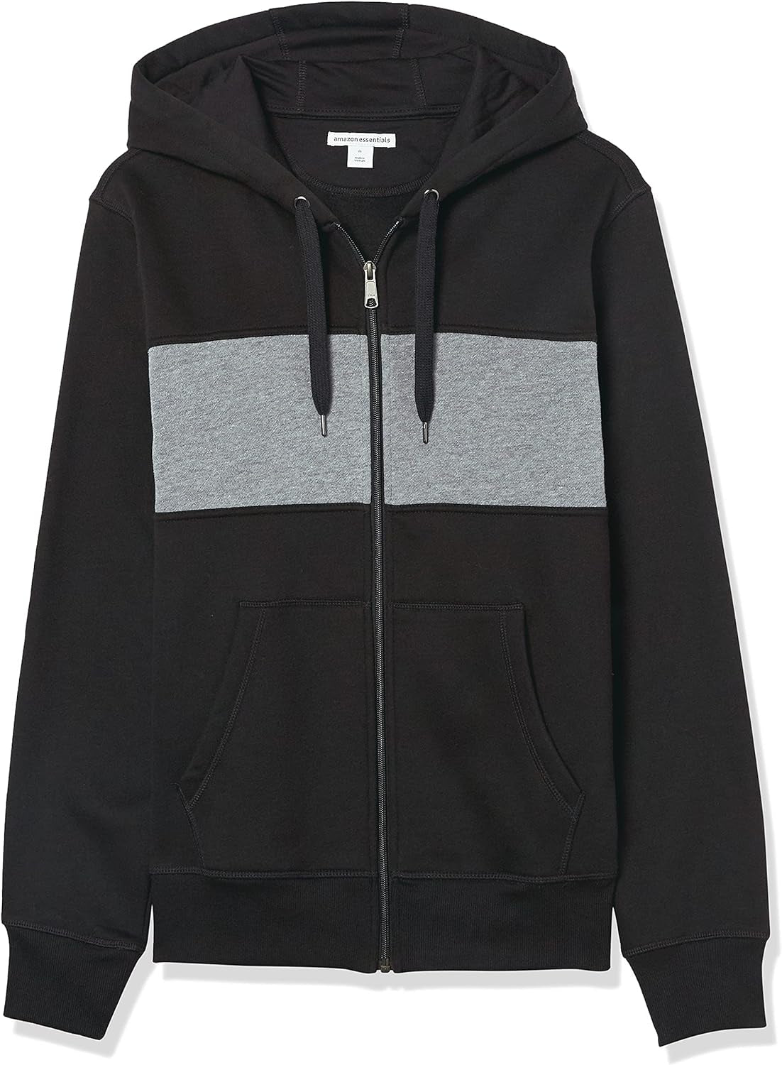 Ultimate Comfort: Men's Full-Zip Hooded Fleece Sweatshirt for Every Occasion