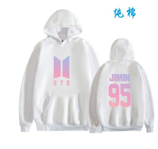 2020 new cross-border popular printed casual pullover long sleeve hoodie, Korean men's group European Code Hoodie for men and women