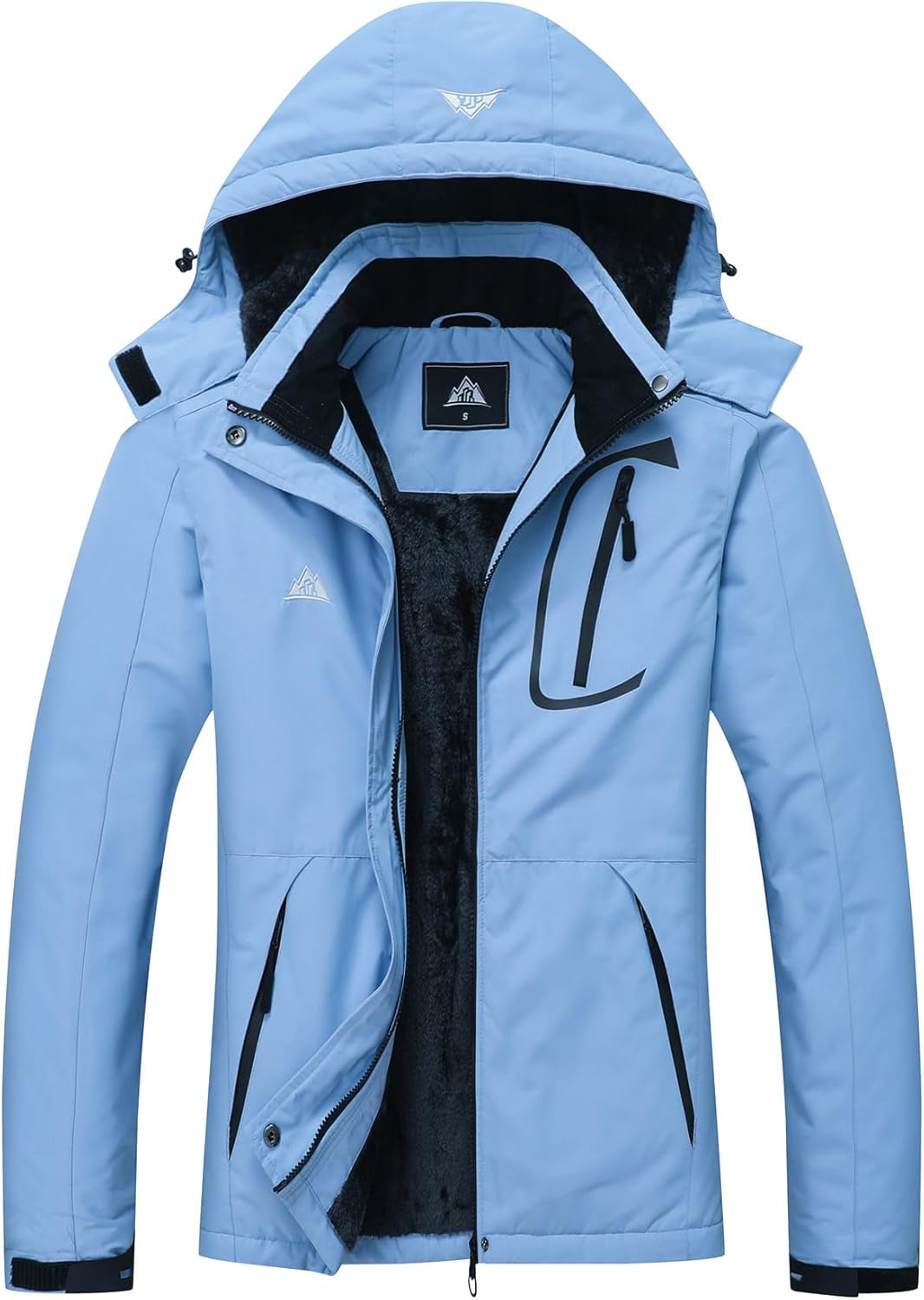 Women's Insulated Waterproof Ski Jacket - Ideal for Outdoor Activities, Hiking, and Snowboarding