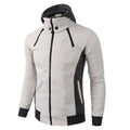2021 new fake two sport Cardigan hoodie zipper hoodie for men